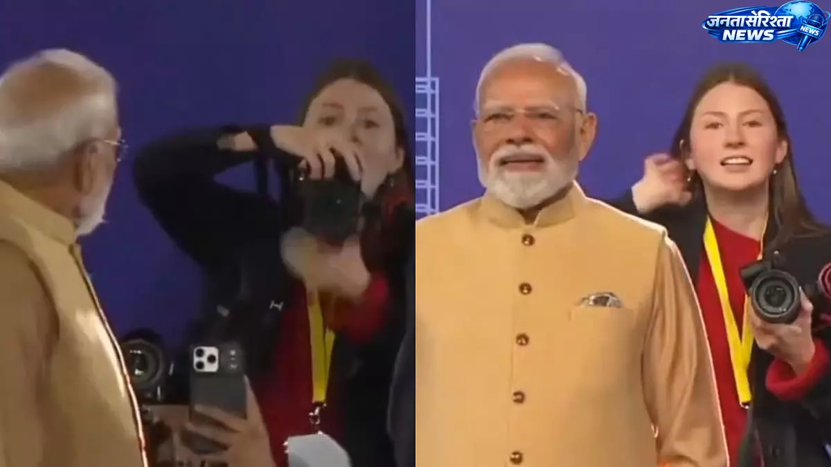 PM मोदी और कैमरापर्सन का वीडियो वायरल PM मोदी और कैमरापर्सन का वीडियो वायरल