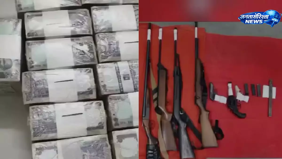 कथित गैंगस्टर बाबा फरजान के घर पुलिस की छापेमारी, कमरे से मिले करीब 5 करोड़ कैश कथित गैंगस्टर बाबा फरजान के घर पुलिस की छापेमारी, कमरे से मिले करीब 5 करोड़ कैश