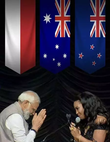 तीन देशों के दौरे में भारत की कूटनीतिक जीत, अमेरिकी सिंगर मैरी मिलबेन बोलीं-दुनिया कर रही पीएम मोदी का सम्मान तीन देशों के दौरे में भारत की कूटनीतिक जीत, अमेरिकी सिंगर मैरी मिलबेन बोलीं-दुनिया कर रही पीएम मोदी का सम्मान