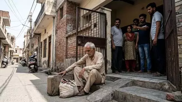 बुजुर्ग के साथ बर्बरता: बेटे, बहू और पोतों ने मिलकर की बुजुर्ग पिता की बेरहमी से पिटाई। बुजुर्ग के साथ बर्बरता: बेटे, बहू और पोतों ने मिलकर की बुजुर्ग पिता की बेरहमी से पिटाई।