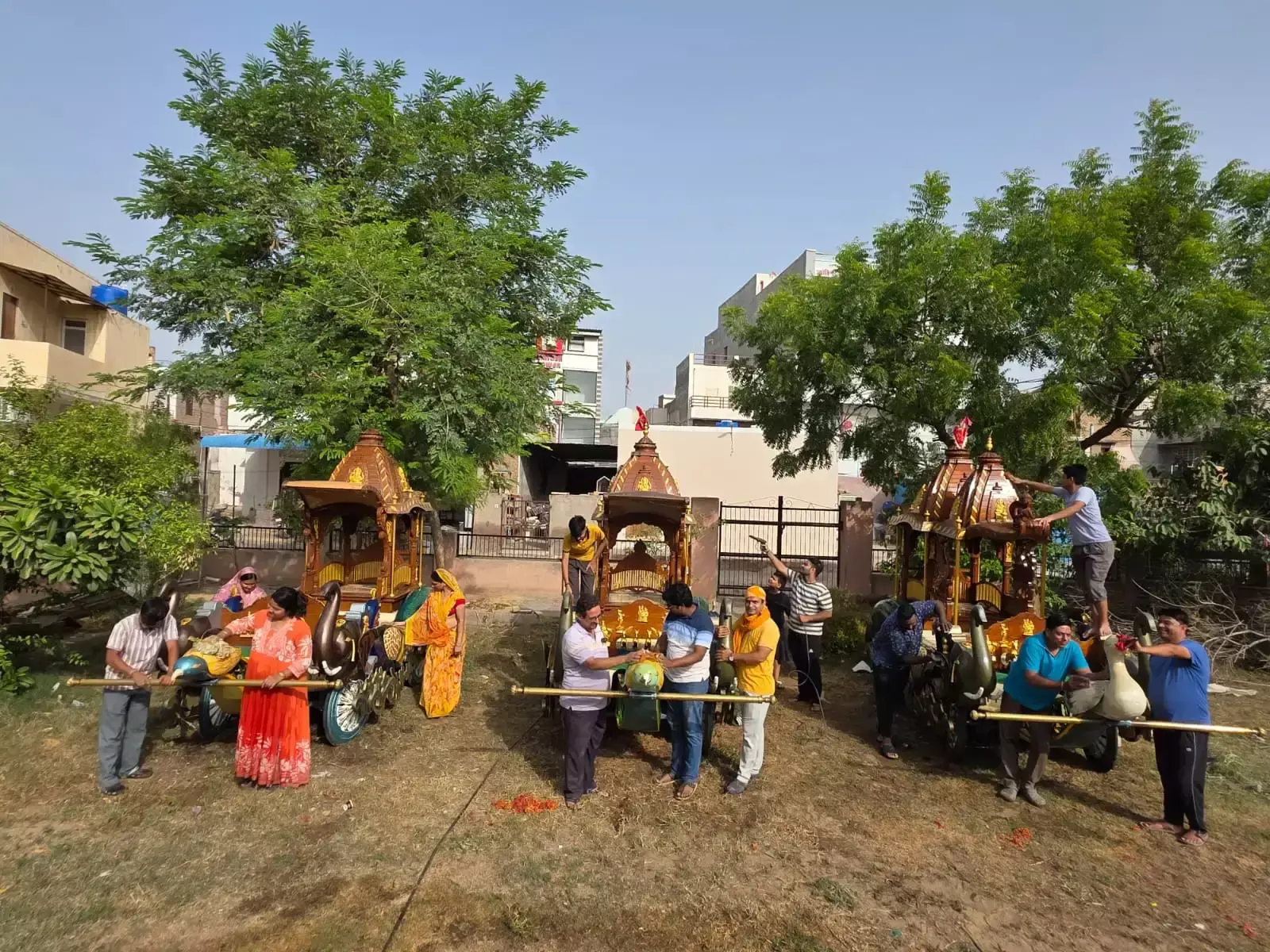 Bikaner: श्री जगन्नाथ रथयात्रा को लेकर तैयारियां पूरी, गुरुवार को होगा आयोजन Bikaner: श्री जगन्नाथ रथयात्रा को लेकर तैयारियां पूरी, गुरुवार को होगा आयोजन
