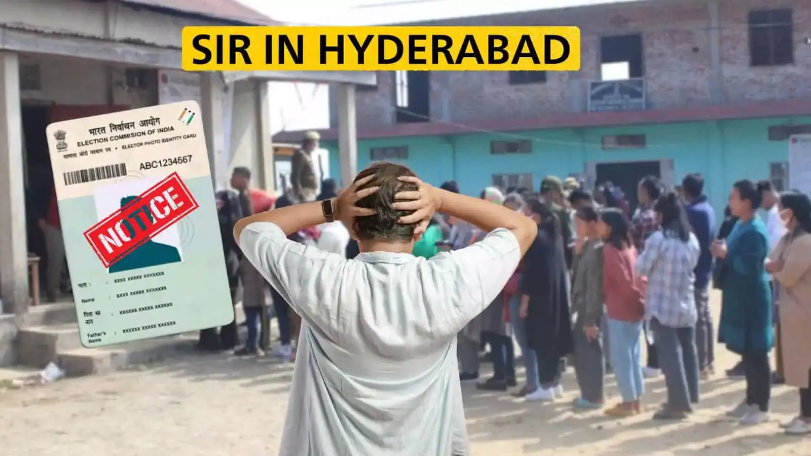 Hyderabad: SIR गड़बड़ियों के चलते निर्वाचन प्रक्रिया में हलचल, लाखों वोटरों को नोटिस संभव