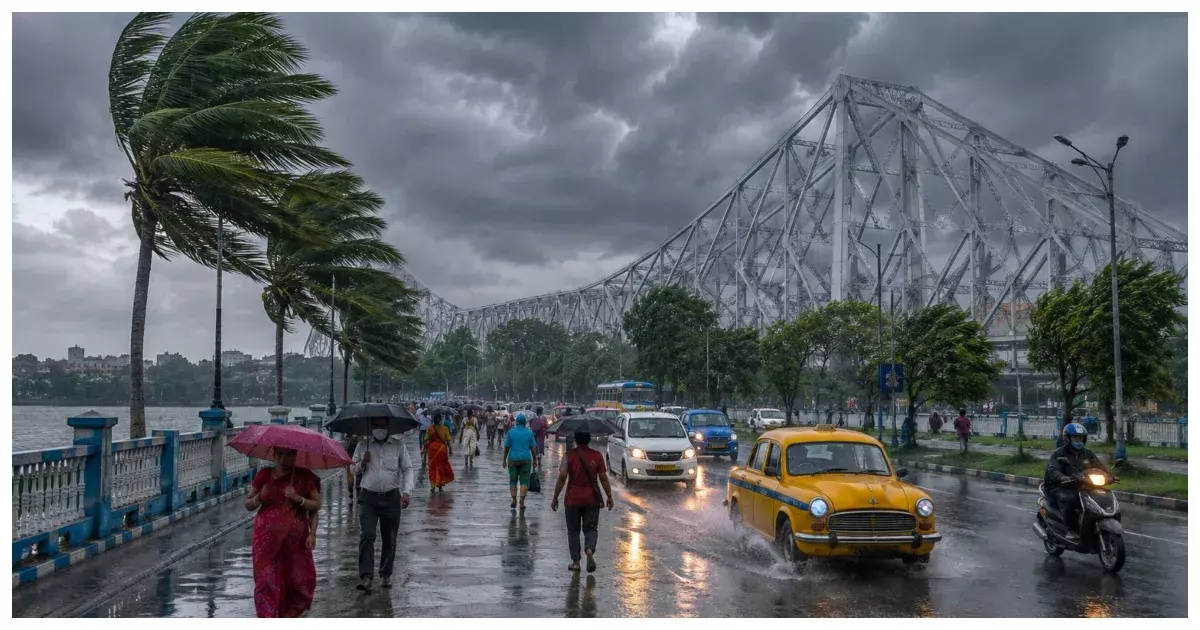 Kolkata: बंगाल में झमाझम बारिश का दौर, मौसम विभाग ने जारी किया अलर्ट