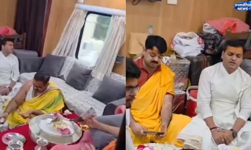 ट्रेन कोच में रुद्राभिषेक का वीडियो वायरल, नॉर्दर्न रेलवे ने दी सफाई