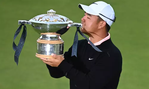 Golf: टॉम किम ने स्कॉटिश ओपन जीतकर रोलेक्स सीरीज का खिताब जीता