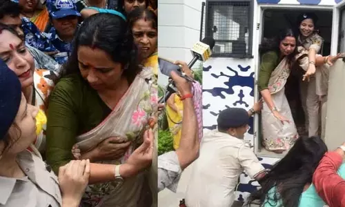 नामांकन के तुरंत बाद गिरफ्तार हुईं तेज प्रताप की उम्मीदवार वीणा मानवी
