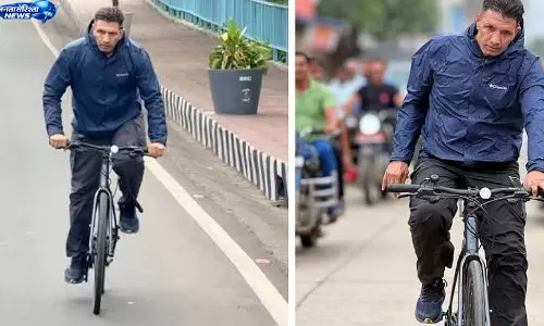 इंदौर से भोपाल तक 200 किमी साइकिल यात्रा करेंगे जीतू पटवारी इंदौर से भोपाल तक 200 किमी साइकिल यात्रा करेंगे जीतू पटवारी