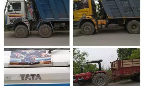 Kathua: अवैध खनन के खिलाफ कठुआ पुलिस का बड़ा अभियान, 11 वाहन जब्त