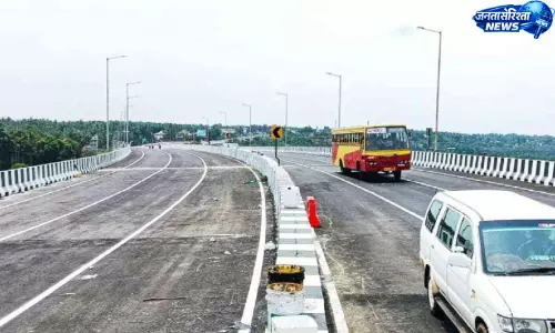 अंबाल्लूर अंडरपास की दीवार के कंक्रीट ब्लॉक ढीले, सुरक्षा को लेकर स्थानीय लोगों में चिंता