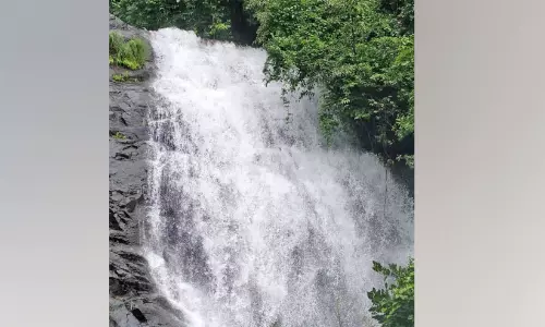 Kerala का छिपा प्राकृतिक खजाना सूचिमुखी झरना Kerala का छिपा प्राकृतिक खजाना सूचिमुखी झरना