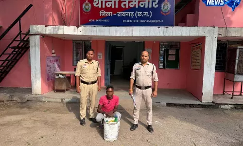 रायगढ़ पुलिस का ‘ऑपरेशन आघात’ जारी, 5 बड़ी कार्रवाई, 94 लीटर शराब जब्त