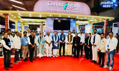 21 राज्यों के बीच छत्तीसगढ़ टूरिज्म बोर्ड के अभिनव पवेलियन को मिला राष्ट्रीय सम्मान 21 राज्यों के बीच छत्तीसगढ़ टूरिज्म बोर्ड के अभिनव पवेलियन को मिला राष्ट्रीय सम्मान
