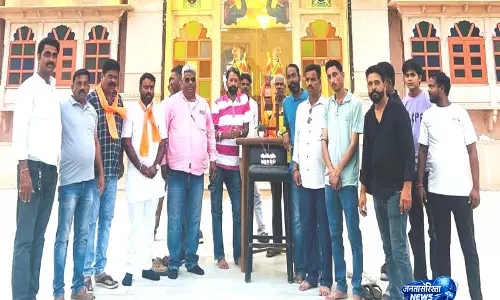 Bhilwara में गोगामेड़ी के संघर्ष और समाज सेवा को किया नमन, श्रद्धा और संकल्प के साथ केक काटकर दी श्रद्धांजलि