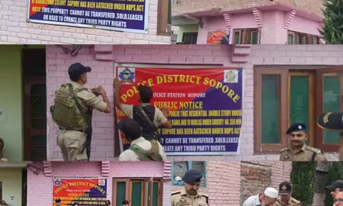 सोपोर पुलिस की बड़ी कार्रवाई, फरार ड्रग्स तस्कर की 1.23 करोड़ रुपए की संपत्ति जब्त सोपोर पुलिस की बड़ी कार्रवाई, फरार ड्रग्स तस्कर की 1.23 करोड़ रुपए की संपत्ति जब्त