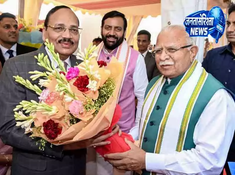 Gurugram न्यायिक ढांचे को मजबूत करने पर CJI का जोर Gurugram न्यायिक ढांचे को मजबूत करने पर CJI का जोर