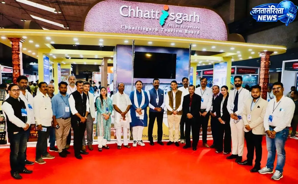 21 राज्यों के बीच छत्तीसगढ़ टूरिज्म बोर्ड के अभिनव पवेलियन को मिला राष्ट्रीय सम्मान 21 राज्यों के बीच छत्तीसगढ़ टूरिज्म बोर्ड के अभिनव पवेलियन को मिला राष्ट्रीय सम्मान