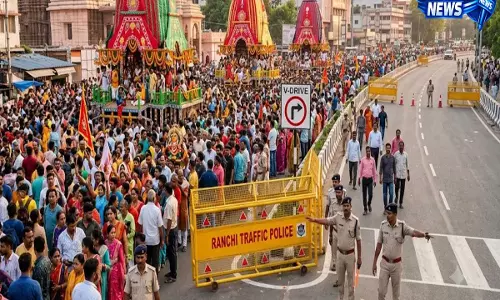 रांची में ट्रैफिक व्यवस्था में बड़ा बदलाव, 16-25 जुलाई तक नई एडवाइजरी जारी रांची में ट्रैफिक व्यवस्था में बड़ा बदलाव, 16-25 जुलाई तक नई एडवाइजरी जारी