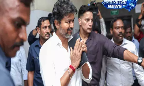 TVK सरकार 16 जुलाई को कैबिनेट मीटिंग में मुख्य बजट प्रस्तावों को अंतिम मंजूरी देगी TVK सरकार 16 जुलाई को कैबिनेट मीटिंग में मुख्य बजट प्रस्तावों को अंतिम मंजूरी देगी