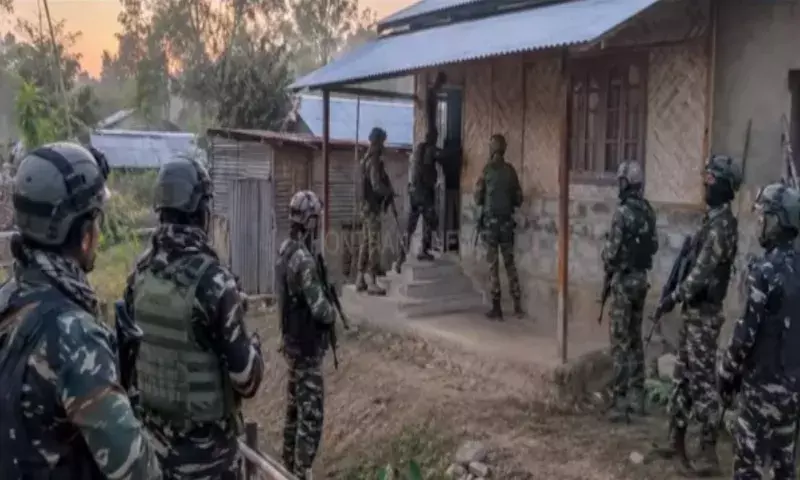 कथित CoBRA रेड पर मणिपुर में बवाल: कुकी-ज़ो काउंसिल ने जताई सख्त आपत्ति कथित CoBRA रेड पर मणिपुर में बवाल: कुकी-ज़ो काउंसिल ने जताई सख्त आपत्ति