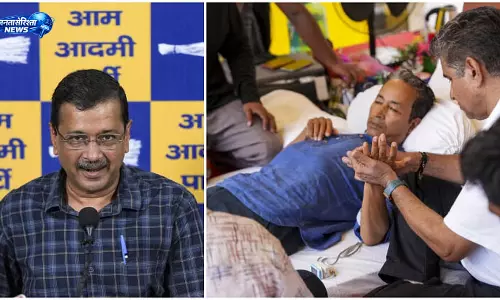 केजरीवाल ने सोनम वांगचुक से भूख हड़ताल खत्म करने की अपील की केजरीवाल ने सोनम वांगचुक से भूख हड़ताल खत्म करने की अपील की