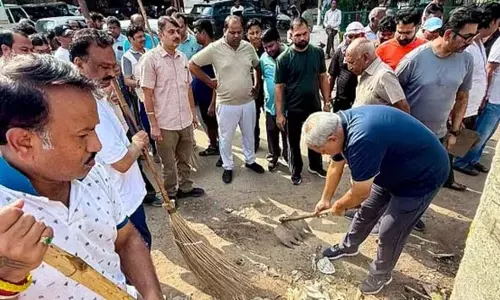 PM दौरे से पहले बदली ग्रेन मार्केट की तस्वीर PM दौरे से पहले बदली ग्रेन मार्केट की तस्वीर