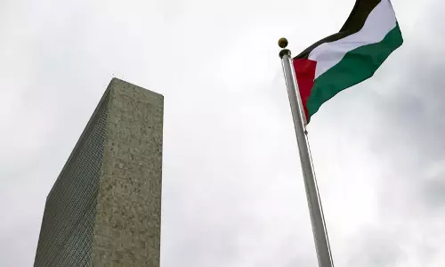 भारत ने फ़िलिस्तीन की UN सदस्यता की दावेदारी का समर्थन किया: MEA भारत ने फ़िलिस्तीन की UN सदस्यता की दावेदारी का समर्थन किया: MEA