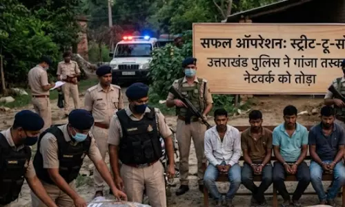 स्ट्रीट-टू-सोर्स ऑपरेशन सफल, गांजा तस्करी नेटवर्क को पुलिस ने तोड़ा