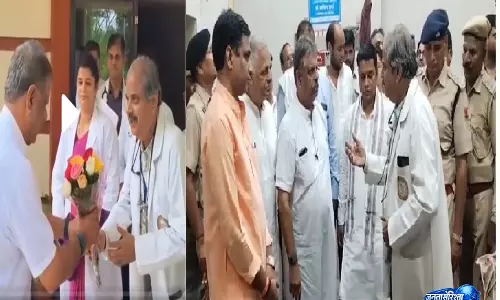 प्रसूता मौत प्रकरण पर सरकार एक्शन मोड में, भीलवाड़ा पहुंचे चिकित्सा मंत्री खींवसर प्रसूता मौत प्रकरण पर सरकार एक्शन मोड में, भीलवाड़ा पहुंचे चिकित्सा मंत्री खींवसर