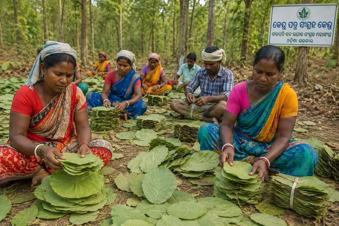 ओडिशा में केंदू पत्ता श्रमिकों को बड़ा तोहफा, CM ने बोनस और इंसेंटिव को दी मंजूरी ओडिशा में केंदू पत्ता श्रमिकों को बड़ा तोहफा, CM ने बोनस और इंसेंटिव को दी मंजूरी