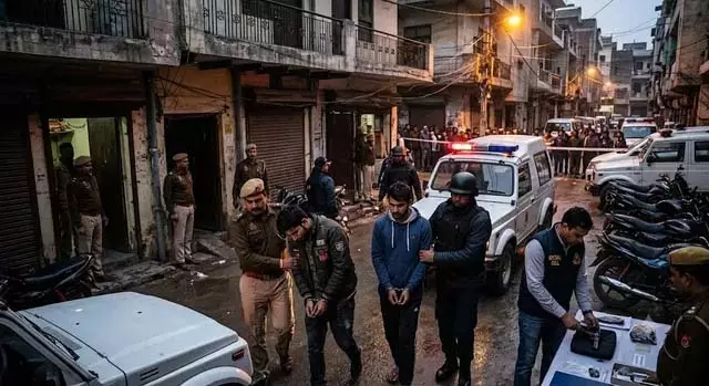 गैंगवार की साजिश रच रहे दो बदमाश पुलिस के हत्थे चढ़े गैंगवार की साजिश रच रहे दो बदमाश पुलिस के हत्थे चढ़े
