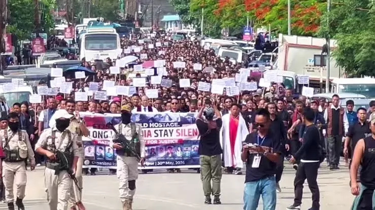 चर्च लीडर की हत्या से कुकी फोरम में रोष; मणिपुर सरकार से संवाद की बड़ी अपील चर्च लीडर की हत्या से कुकी फोरम में रोष; मणिपुर सरकार से संवाद की बड़ी अपील