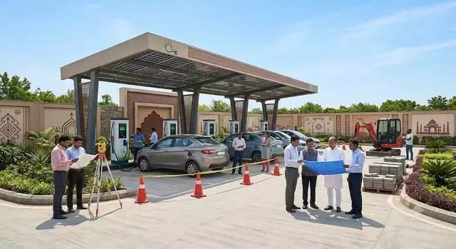 UP में EV नेटवर्क का विस्तार, चार्जिंग स्टेशन के लिए जमीन तलाश शुरू UP में EV नेटवर्क का विस्तार, चार्जिंग स्टेशन के लिए जमीन तलाश शुरू