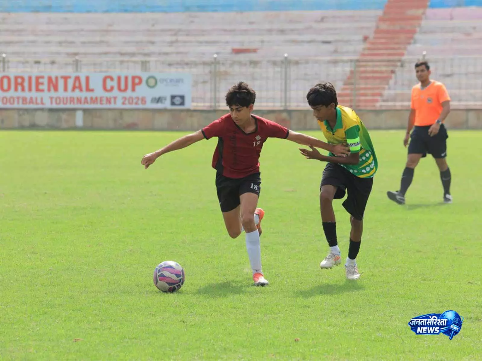Oriental Cup 2026: गर्ल्स सेमीफाइनलिस्ट तय, मॉडर्न स्कूल ने 6-0 की शानदार जीत दर्ज की Oriental Cup 2026: गर्ल्स सेमीफाइनलिस्ट तय, मॉडर्न स्कूल ने 6-0 की शानदार जीत दर्ज की