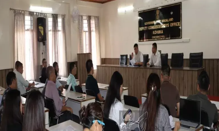 Nagaland: कोहिमा DC ने सुपरवाइज़रों से SIR गाइडलाइंस में महारत हासिल करने को कहा