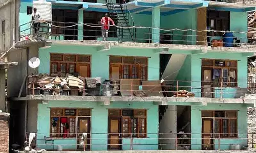 किन्नौर में मानसून का कहर, घरों पर संकट
