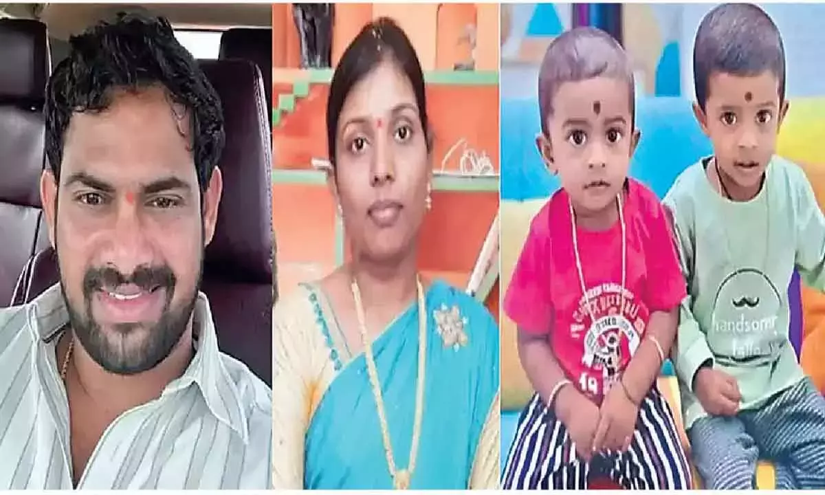 Andhra: हत्या के मामले के आरोपी ने परिवार के साथ जान दी Andhra: हत्या के मामले के आरोपी ने परिवार के साथ जान दी