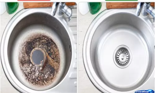 Kitchen सिंक की गंदगी होगी दूर, घर में मौजूद चीजों से करें सफाई Kitchen सिंक की गंदगी होगी दूर, घर में मौजूद चीजों से करें सफाई
