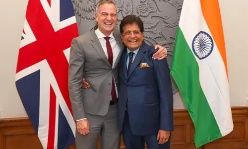 भारत-यूके एफटीए से विकसित भारत के लक्ष्य को मिलेगी नई रफ्तार; व्यापार, निवेश और नवाचार के क्षेत्र में खुलेंगे नए अवसर: नैसकॉम और फिक्की भारत-यूके एफटीए से विकसित भारत के लक्ष्य को मिलेगी नई रफ्तार; व्यापार, निवेश और नवाचार के क्षेत्र में खुलेंगे नए अवसर: नैसकॉम और फिक्की