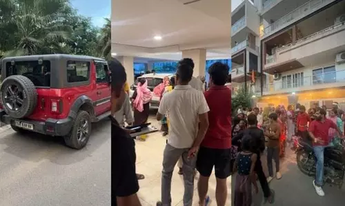 Gurugram: गुरुग्राम में लापरवाही का कहर, थार से कुचलकर महिला की मौत Gurugram: गुरुग्राम में लापरवाही का कहर, थार से कुचलकर महिला की मौत