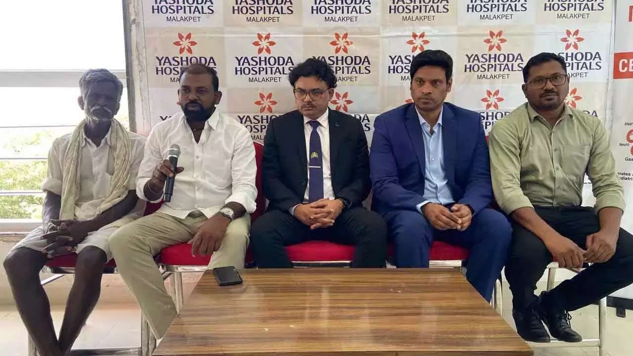 यशोदा अस्पताल के डॉक्टरों ने किशोर की सांस की नली में चार साल से फंसी सीटी निकाली