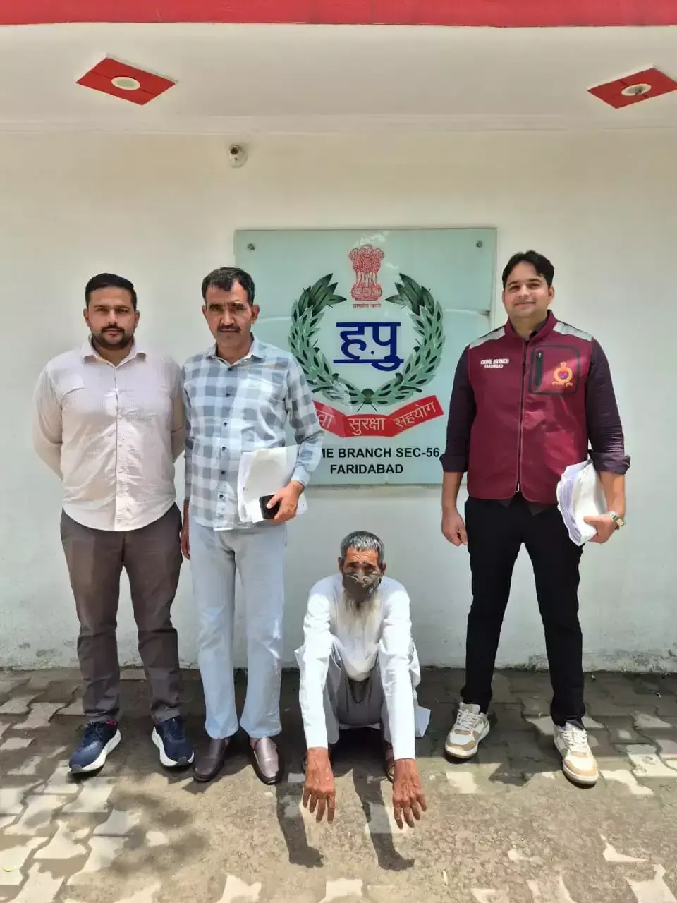 Faridabad: बरेली निवासी मास्टरमाइंड सहित चार आरोपी स्मैक तस्करी में गिरफ्तार