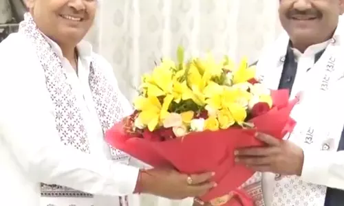 लोकसभा अध्यक्ष ओम बिरला ने मुख्यमंत्री भजनलाल शर्मा से की मुलाकात, विभिन्न मुद्दों पर हुई चर्चा