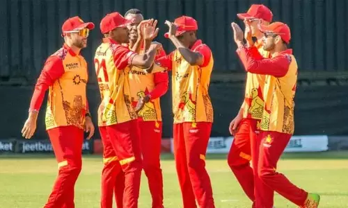 ZIM vs BAN: नगारवा-मुजरबानी ने मचाई तबाही, मेहमान टीम पस्त ZIM vs BAN: नगारवा-मुजरबानी ने मचाई तबाही, मेहमान टीम पस्त