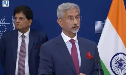ब्रुसेल्स से जयशंकर का बड़ा संदेश, भारत-EU रिश्तों को मिलेगी नई उड़ान! ब्रुसेल्स से जयशंकर का बड़ा संदेश, भारत-EU रिश्तों को मिलेगी नई उड़ान!