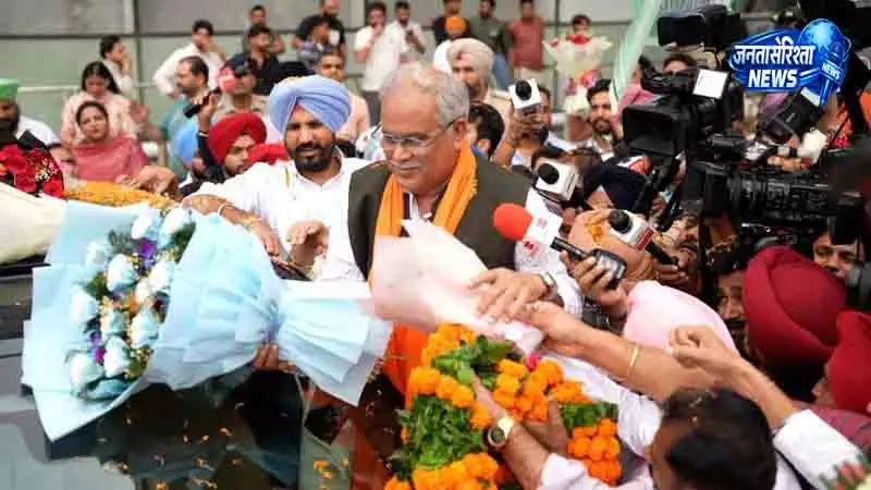 Chandigarh कांग्रेस विवाद पर बघेल से शीर्ष नेतृत्व की चर्चा Chandigarh कांग्रेस विवाद पर बघेल से शीर्ष नेतृत्व की चर्चा