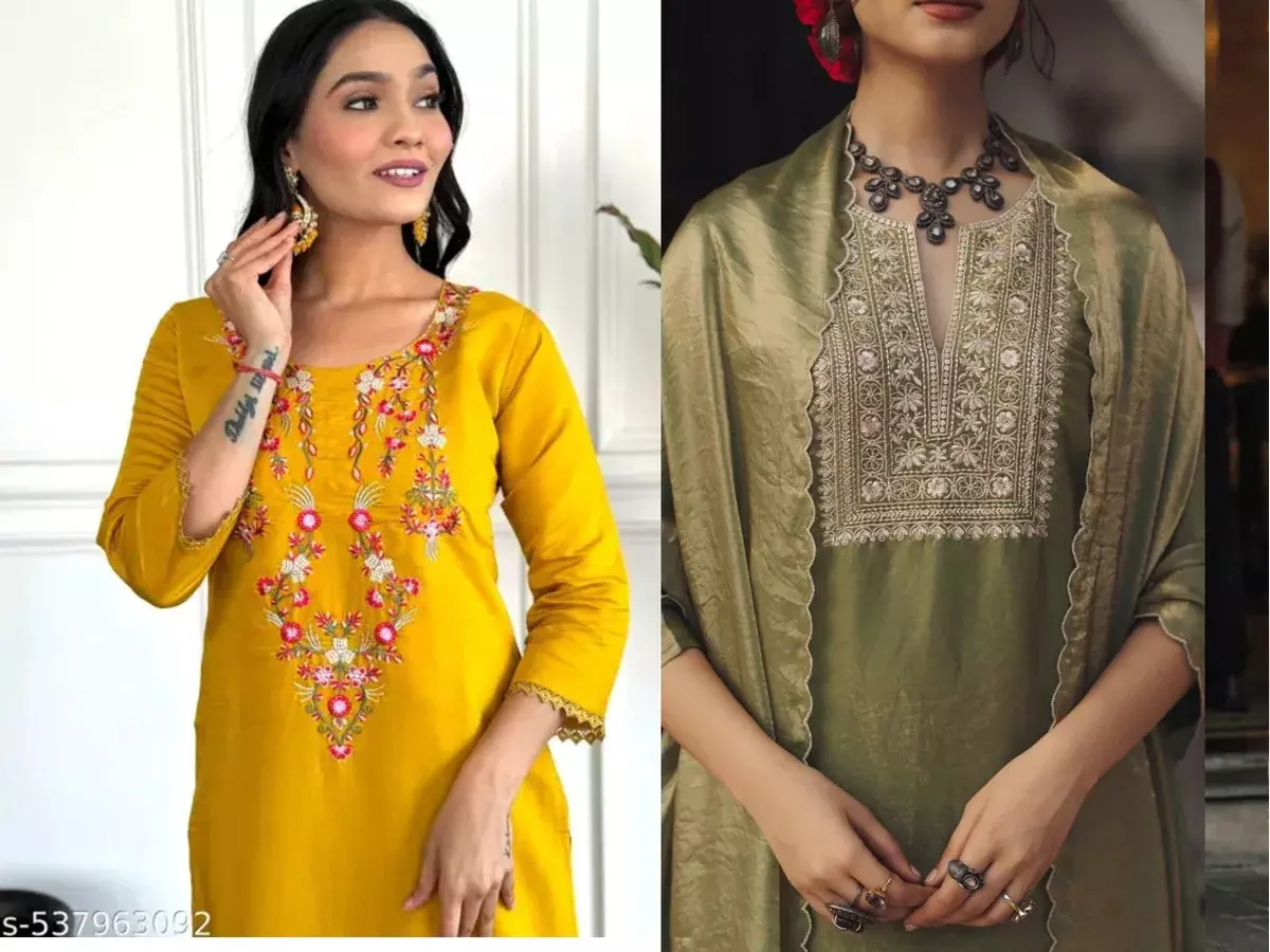fashionable लुक के लिए चुनें ये खूबसूरत कुर्ता सेट्स fashionable लुक के लिए चुनें ये खूबसूरत कुर्ता सेट्स