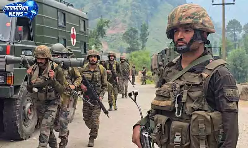 Rajouri में सेना की तैयारियों पर मंथन Rajouri में सेना की तैयारियों पर मंथन