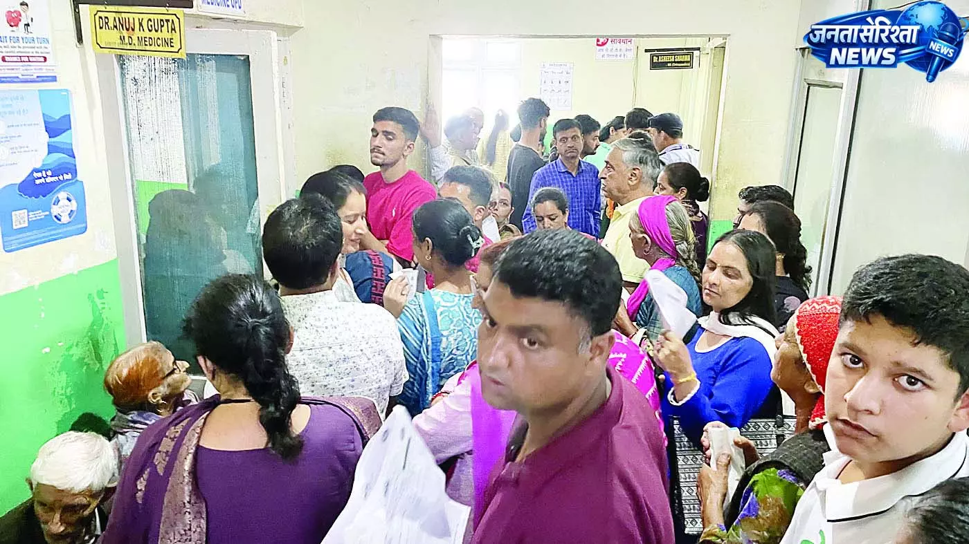 सोलन में वायरल, गले के दर्द और बुखार ने जकड़े लोग सोलन में वायरल, गले के दर्द और बुखार ने जकड़े लोग