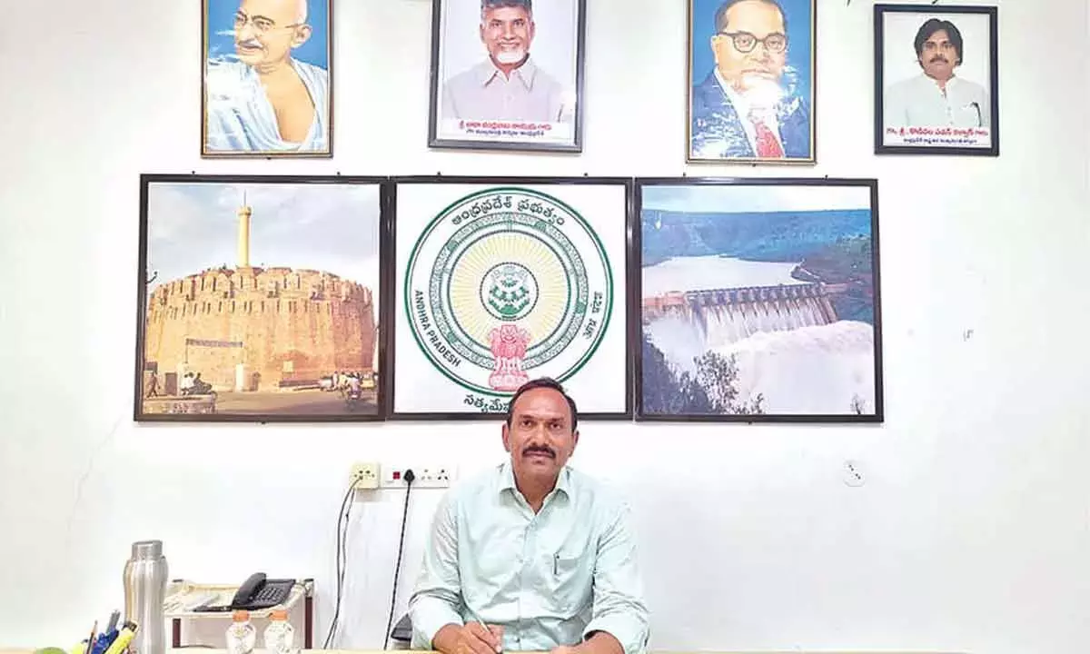 Andhra: सुधाकर रेड्डी कुरनूल ज़िला परिषद के नए CEO हैं Andhra: सुधाकर रेड्डी कुरनूल ज़िला परिषद के नए CEO हैं