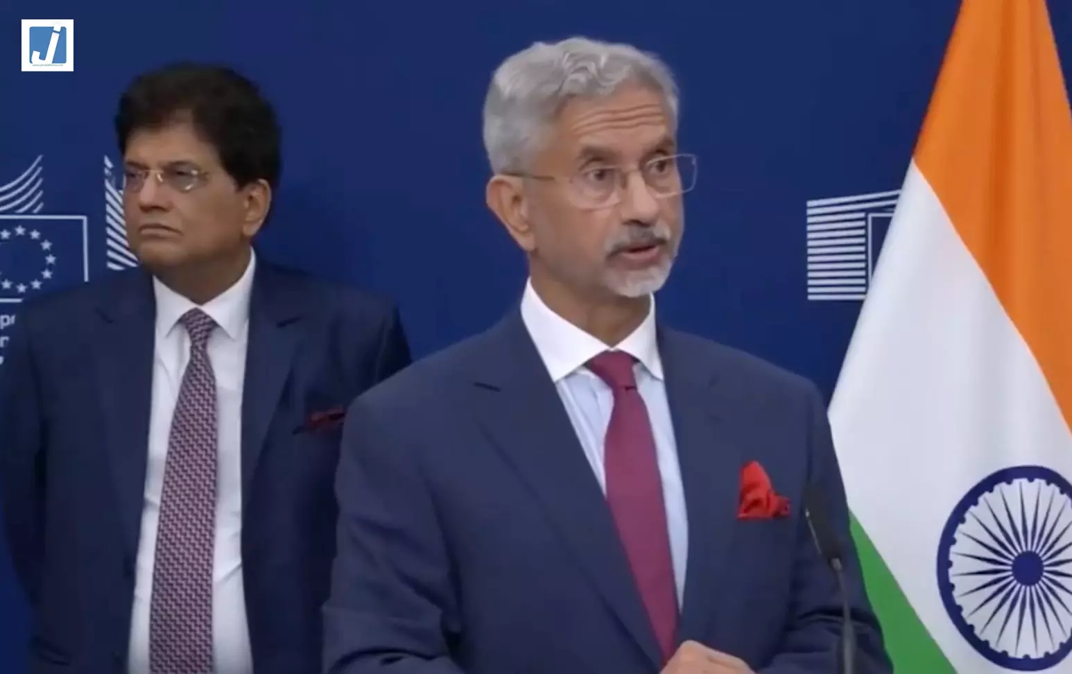 ब्रुसेल्स से जयशंकर का बड़ा संदेश, भारत-EU रिश्तों को मिलेगी नई उड़ान! ब्रुसेल्स से जयशंकर का बड़ा संदेश, भारत-EU रिश्तों को मिलेगी नई उड़ान!